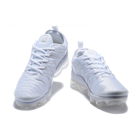 Nike Air Vapormax TN White And Silver For Men