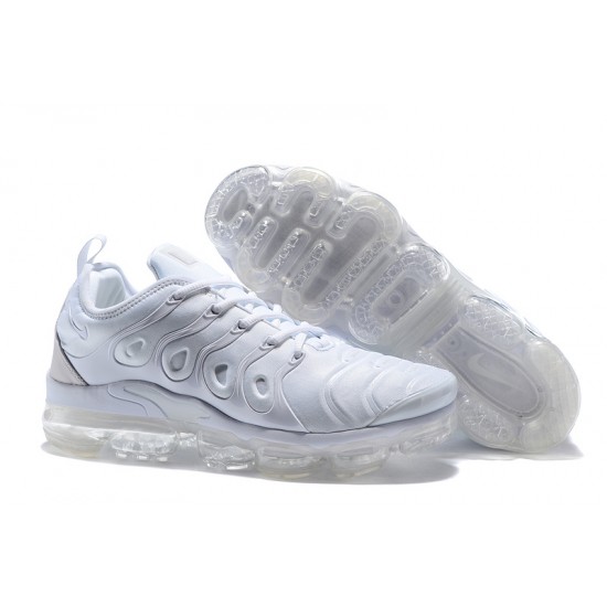 Nike Air Vapormax TN White And Silver For Men