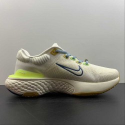 Nike Air Zoom GT Cut 2 Ep Ltblue Yellow Green DJ6015-403 For Men And Women 