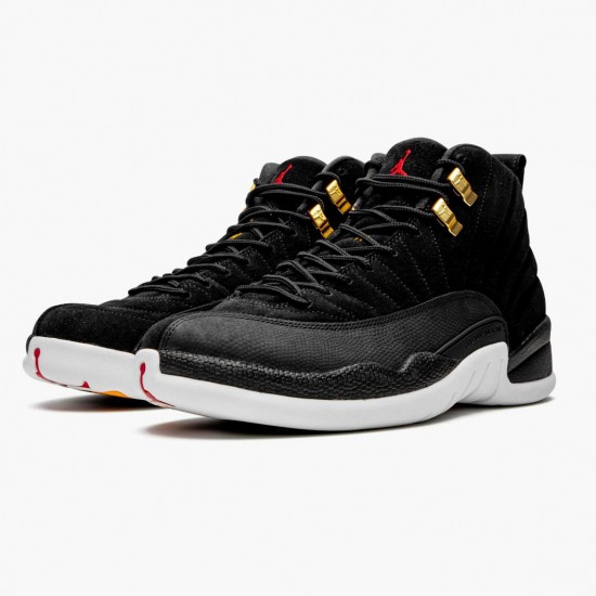 Air Jordan 12 Retro Reverse Taxi 130690-017 Jordan Shoes