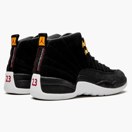 Air Jordan 12 Retro Reverse Taxi 130690-017 Jordan Shoes