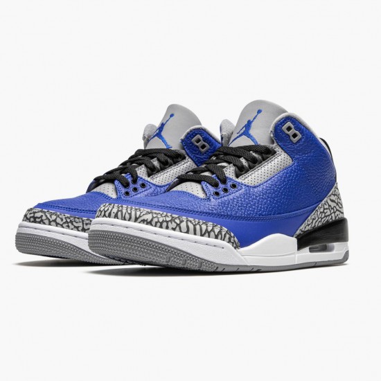 Air Jordan 3 Retro Varsity Royal Cement CT8532-400 Jordan Shoes