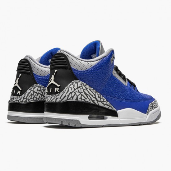 Air Jordan 3 Retro Varsity Royal Cement CT8532-400 Jordan Shoes