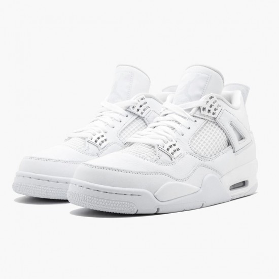 Air Jordan 4 Retro Pure Money 308497-100 Jordan Shoes