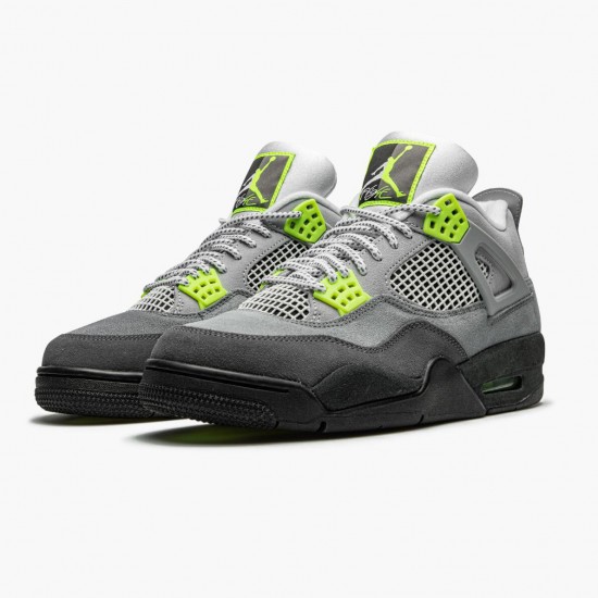 Air Jordan 4 Retro SE 95 Neon CT5342-007 Jordan Shoes