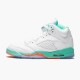 Air Jordan 5 Retro Light Aqua 440892-100 Jordan Shoes