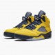 Air Jordan 5 Retro Michigan 2019 AmarilloCollege Navy CQ9541-704 Jordan Shoes