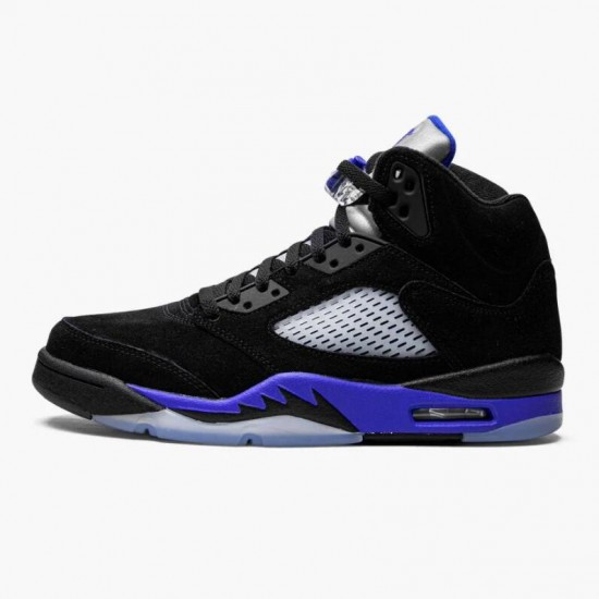 Air Jordan 5 Retro Racer Blue With Black Blue CT4838-004 Jordan Shoes