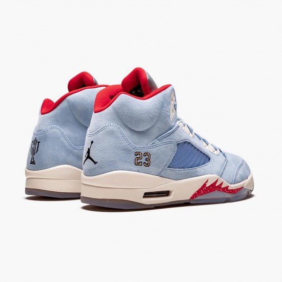 Air Jordan 5 Retro Trophy Room Ice Blue CI1899-400 Jordan Shoes