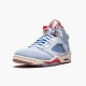 Air Jordan 5 Retro Trophy Room Ice Blue CI1899-400 Jordan Shoes