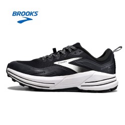 Brooks Cascadia 16 Black Silver For Men And Women