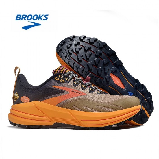 Brooks Cascadia 16 Brown Yellow For Men And Women