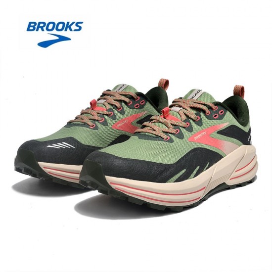 Brooks Cascadia 16 Green Black For Men And Women