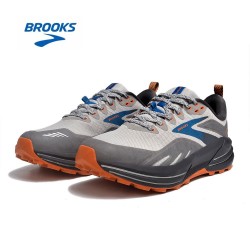 Brooks Cascadia 16 Grey Orange Blue For Men And Women