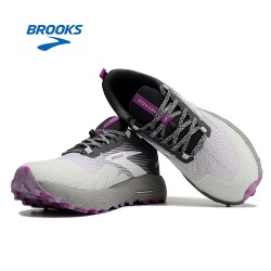 Brooks Cascadia 17 Grey Purple Black For Men And Women