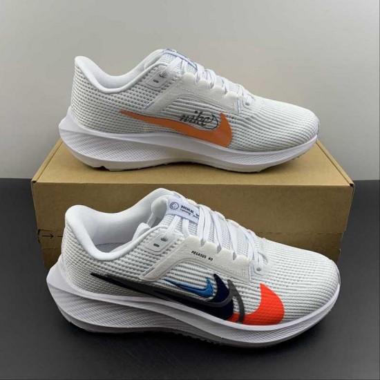 Nike Air Zoom Pegasus 39 White Orange FB7179-100 For Men And Women