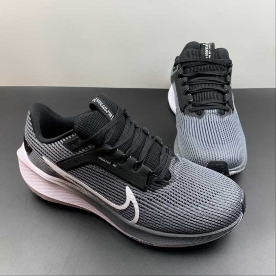 Nike Air Zoom Pegasus 40 Black Silver DV3854-106 For Men