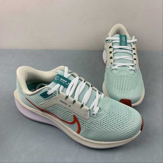 Nike Air Zoom Pegasus 40 Green Red DV3854-300 For Women