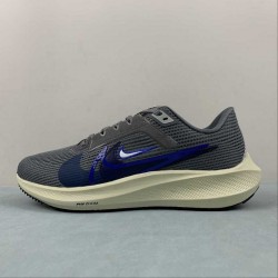 Nike Air Zoom Pegasus 40 Grey Deep Blue FB7179-002 For Men 