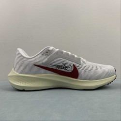 Nike Air Zoom Pegasus 40 Red White Grey FB7703-100 For Men Women 