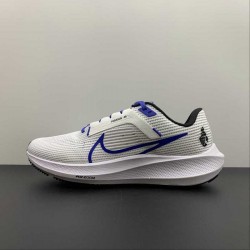 Nike Air Zoom Pegasus 40 White Blue FJ2843-100 For Men 