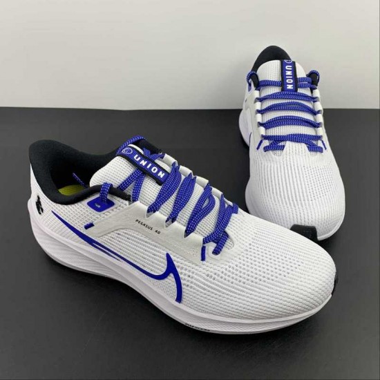 Nike Air Zoom Pegasus 40 White Blue FJ2843-100 For Men