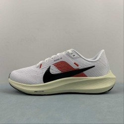 Nike Air Zoom Pegasus 40 White Pink Black FJ0686-100 For Men 