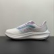 Nike Air Zoom Pegasus 40 White Purple DZ4445-100 For Men And Women