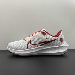 Nike Air Zoom Pegasus 40 White Red FJ2844-100 For Men 