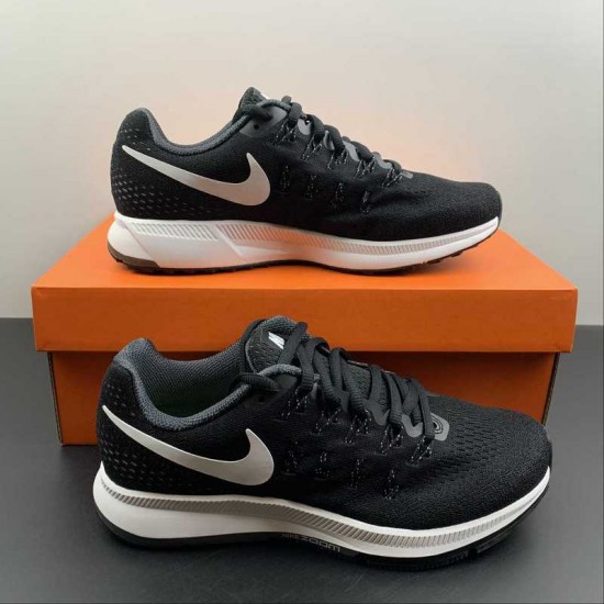 Nike Zoom Pegasus 33 Black White 831352-001 For Men And Women