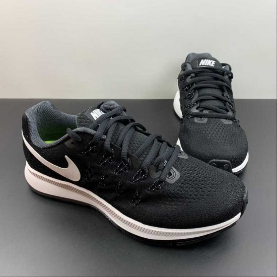 Nike Zoom Pegasus 33 Black White 831352-001 For Men And Women