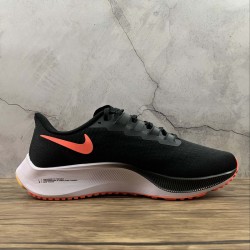 Nike Zoom Pegasus 37 Black Orange BQ9646-010 For Men And Women 