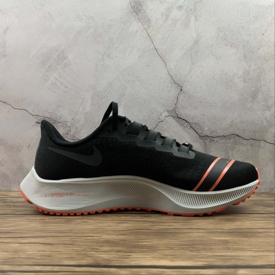 Nike Zoom Pegasus 37 Black Orange CT1505-001 For Men