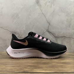 Nike Zoom Pegasus 37 Black Pink BQ9647-007 For Women 