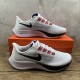 Nike Zoom Pegasus 37 White Black Orange DD8348-100 For Men