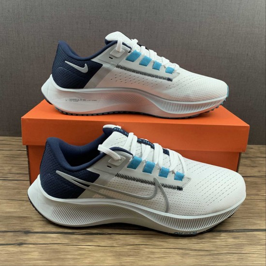 Nike Zoom Pegasus 38 White Blue CW7356-101 For Men