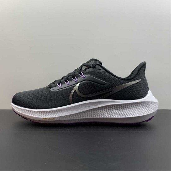 Nike Zoom Pegasus 39 Black Purple DH4071-008 For Men