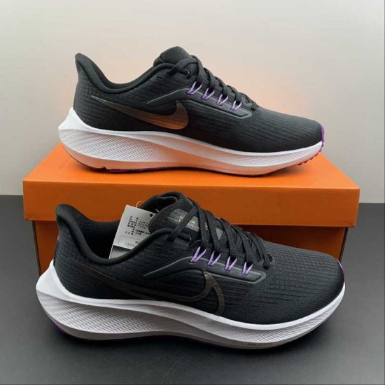 Nike Zoom Pegasus 39 Black Purple DH4071-008 For Men