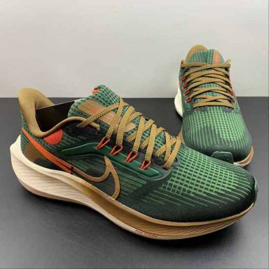 Nike Zoom Pegasus 39 Green Brown DO9500-300 For Men