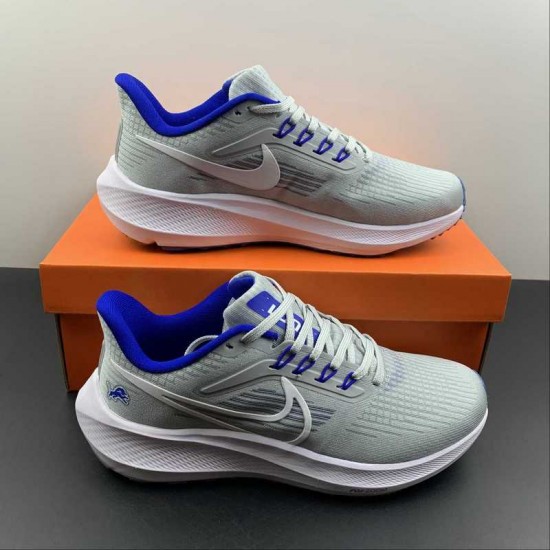 Nike Zoom Pegasus 39 Grey Deep Blue DR2042-001 For Men