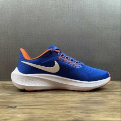 Nike Zoom Pegasus 39 Orange Deep Blue White DR1962-400 For Men 