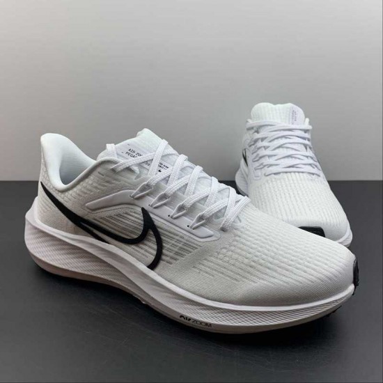 Nike Zoom Pegasus 39 White Black DQ7824-100 For Men Women