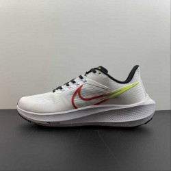 Nike Zoom Pegasus 39 White Black Multi DX3350-100 For Men 