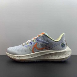 Nike Zoom Pegasus 39 White Orange DX6047-181 For Men Women 