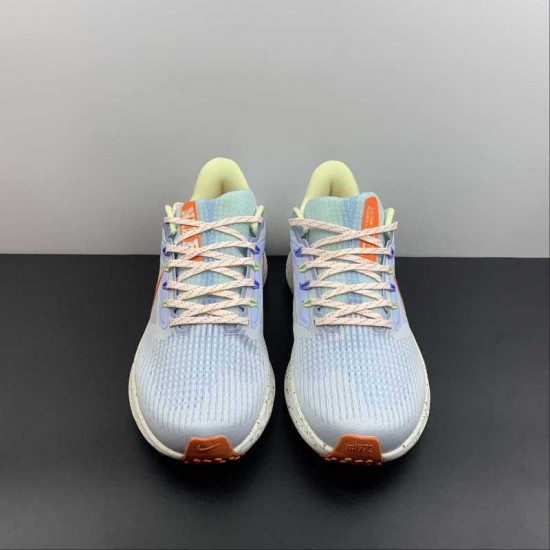 Nike Zoom Pegasus 39 White Orange DX6047-181 For Men Women