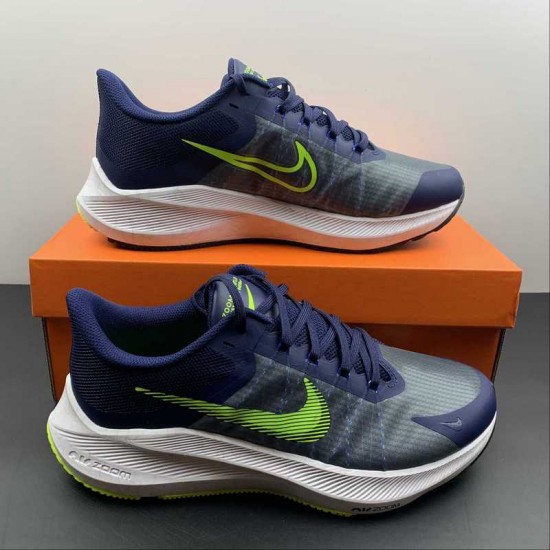 Nike Zoom Pegasus 38 Blue Green CW3419-401 For Men