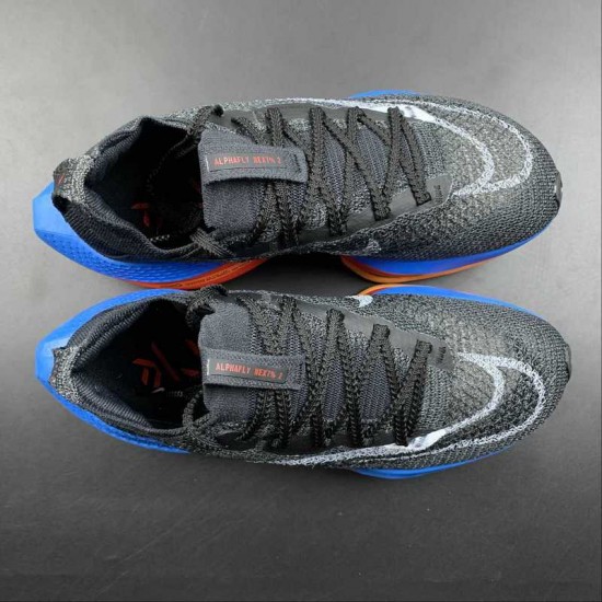 Nike Zoom Alphafly Next Black Ltblue Orange DV9422-140 For Men