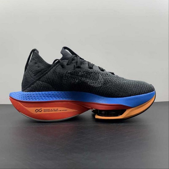 Nike Zoom Alphafly Next Black Ltblue Orange DV9422-140 For Men