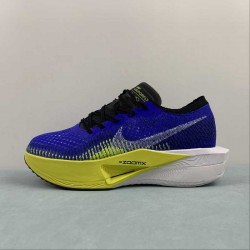 Nike Zoom Alphafly Next Deep Blue Yellow Grey DX7957-417 For Men Women 