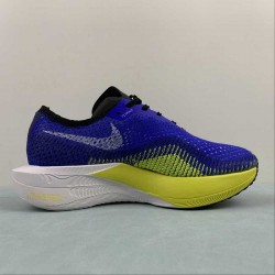 Nike Zoom Alphafly Next Deep Blue Yellow Grey DX7957-417 For Men Women 